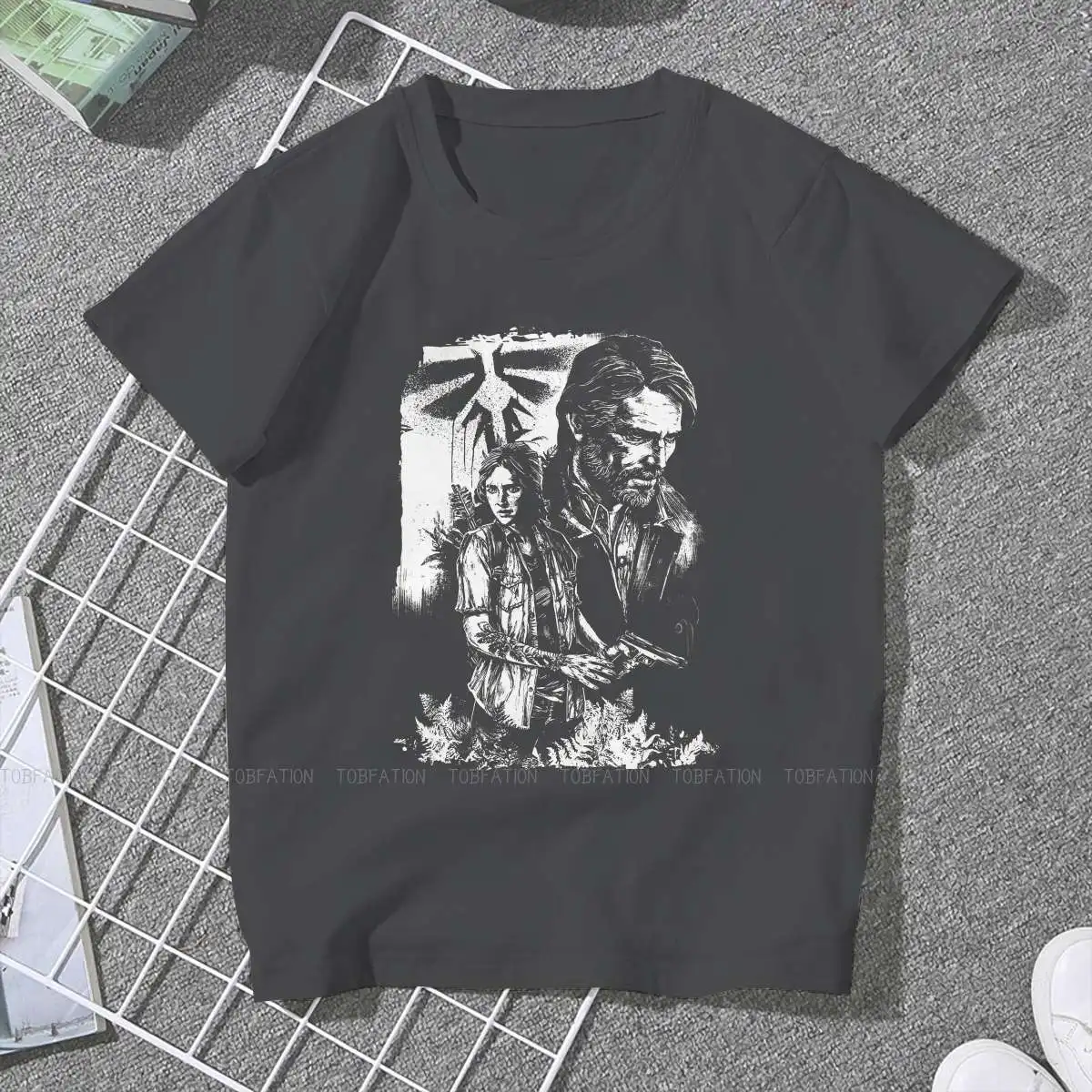 

Survive Women Clothing The Last of us Adventure Game Female Tshirts Vintage Graphic Loose Tops Tee Kawaii Girls Streetwear