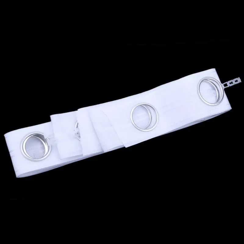 Hot Sale 5M Eyelet Curtain Tape 40 Rings Accessories Sewing Silver Curtains Blinds New | Дом и сад