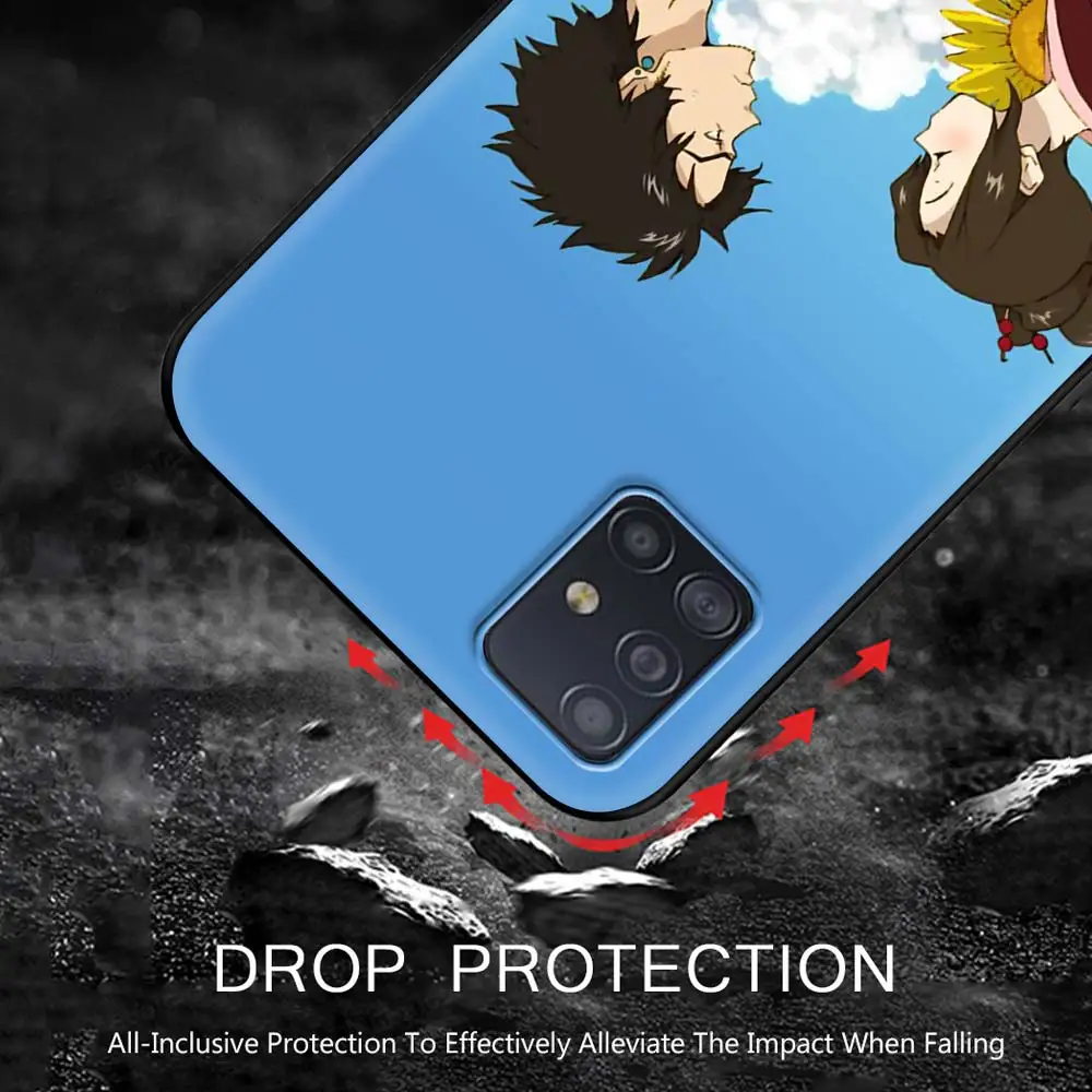 

Anime Samurai Champloo Phone Case for Samsung Galaxy A51 A71 A21S A12 A11 A31 A52 A41 A32 5G A72 A02S Silicon Back Cover