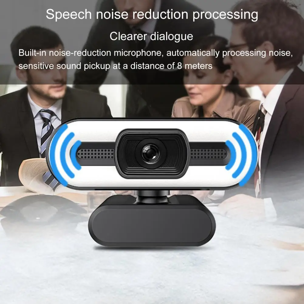 

Computer Webcam1080P/2K/4K auto focus ring beautify fill lighting Video camera usb online class video web live camera