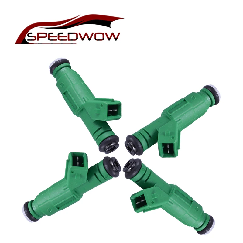 SPEEDWOW 4Psc 440 Cc топливный инжектор высокое сопротивление автозапчасти 42lb 12 Ом