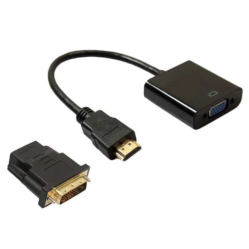 Стандартный адаптер DVI для Vga WAWPI Male-Female 24 + 1 A VGI цифровой ПК компьютера высокого