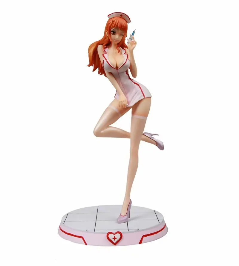 Новинка 33 см аниме ONE PIECE Nami униформа искушение медсестра вера сексуальные