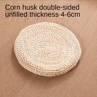 corn skin mat futon cushion tatami plus thick grass made drift window floor round corn husks are 3 4 cm thick