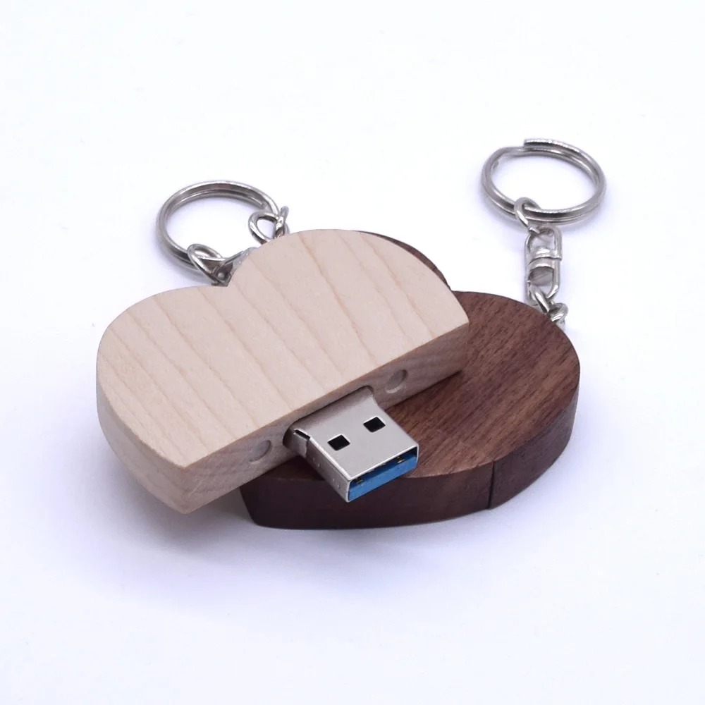 Более 10 шт. логотип бесплатно Пользовательский дерево Usb + коробка флэш