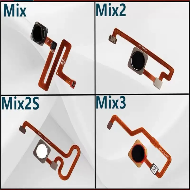 Главная Кнопка Датчик отпечатков пальцев гибкий кабель для Mi Mix 2 2s Мобильный