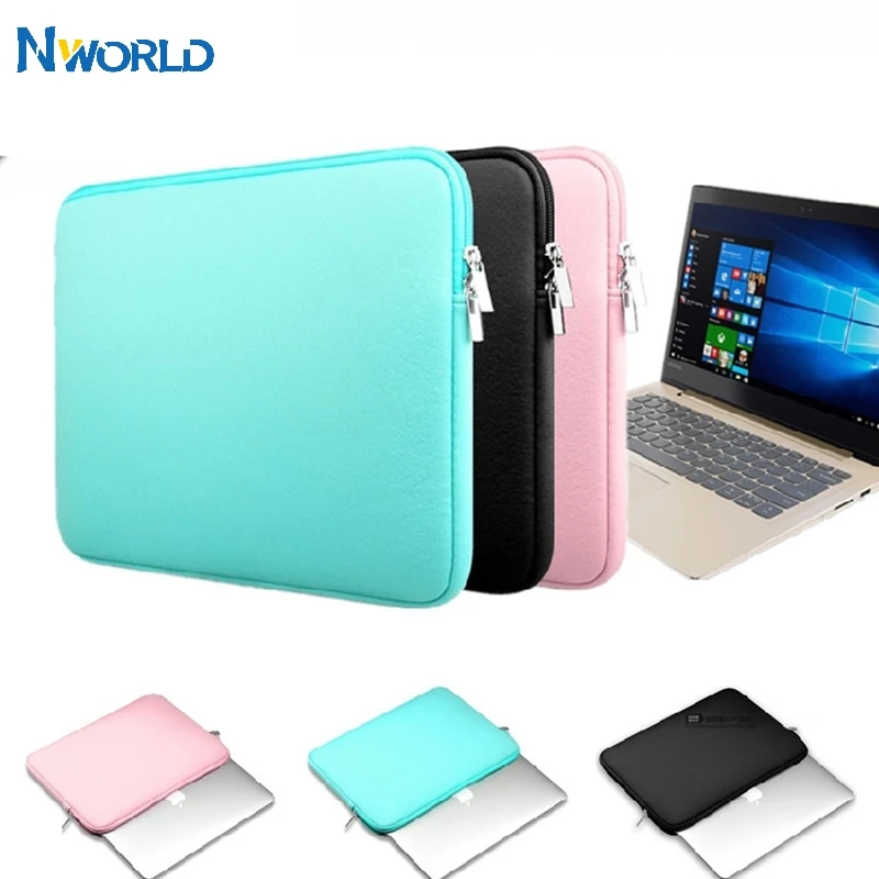

Сумка-чехол для ноутбука, мягкий портативный чехол на молнии для MacBook Pro, 11/13/14/15 дюймов