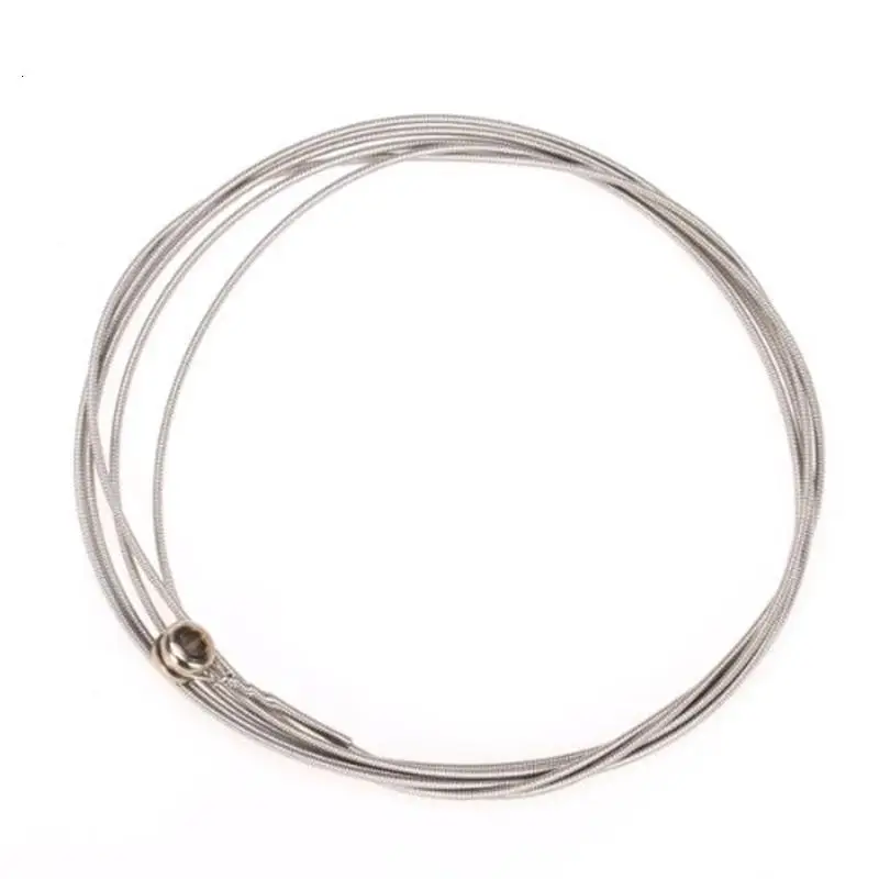 1 Set of 4 Pcs String Bass Guitar Parts Steel Strings Diameter 0.1 inch/0.08 inch/0.055 inch/0.04 inch Accessories | Спорт и