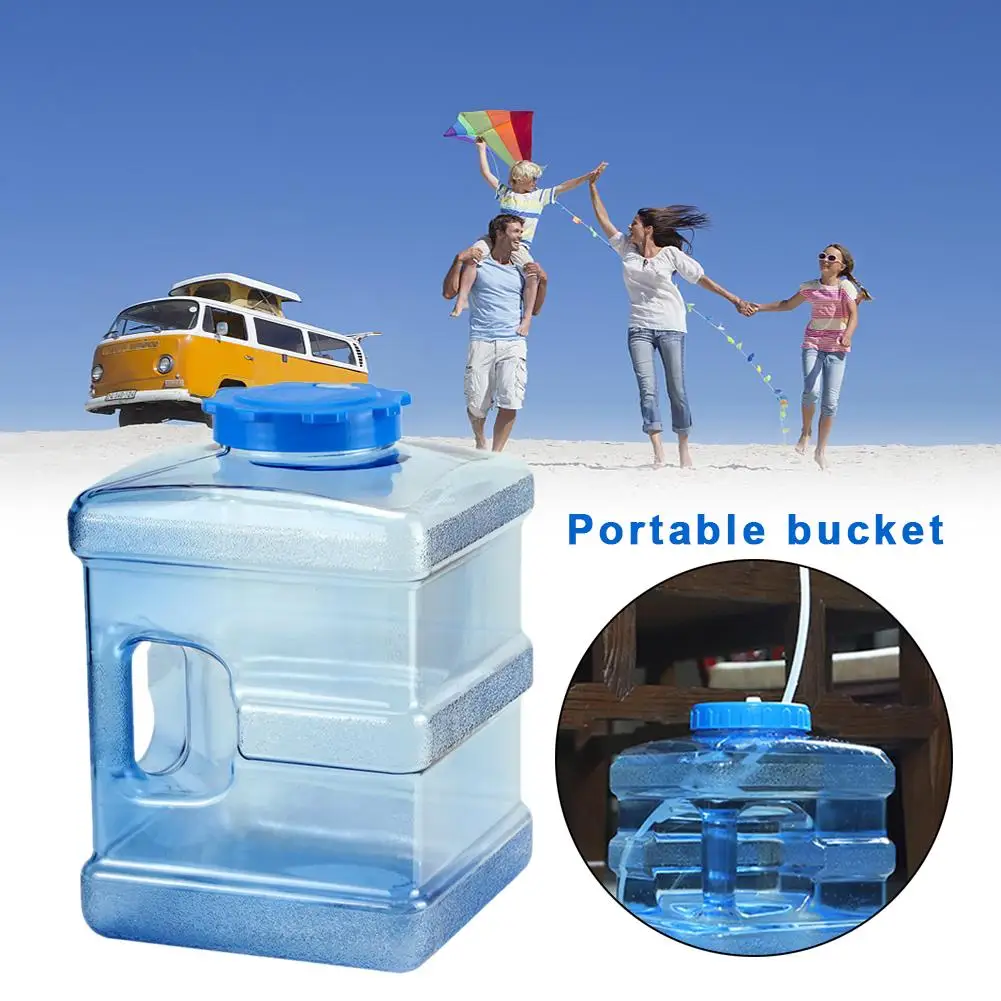 

Ведро для воды, компактное, 10 л, утолщенное, прозрачное