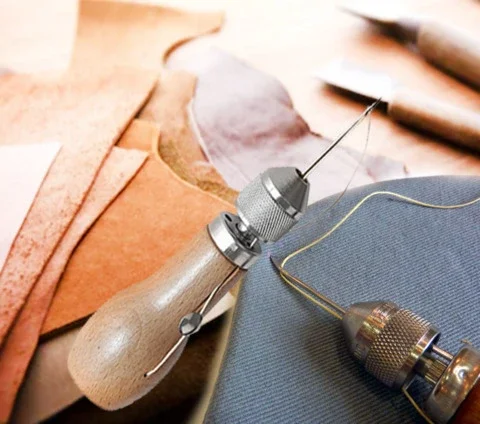 Набор инструментов для шитья кожи ручная скоростная швейная машина Тяжелый