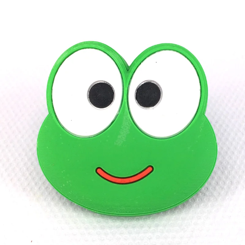 Frog 1х декоративные выдвижные ящики/ручки комода для детей и для детской комнаты безопасный резиновый материал - Цвет: Frog