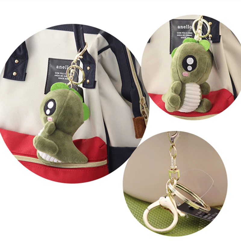 3 цвета большие глаза динозавр игрушка милый мягкая плюшевая Зеленый Динозавр