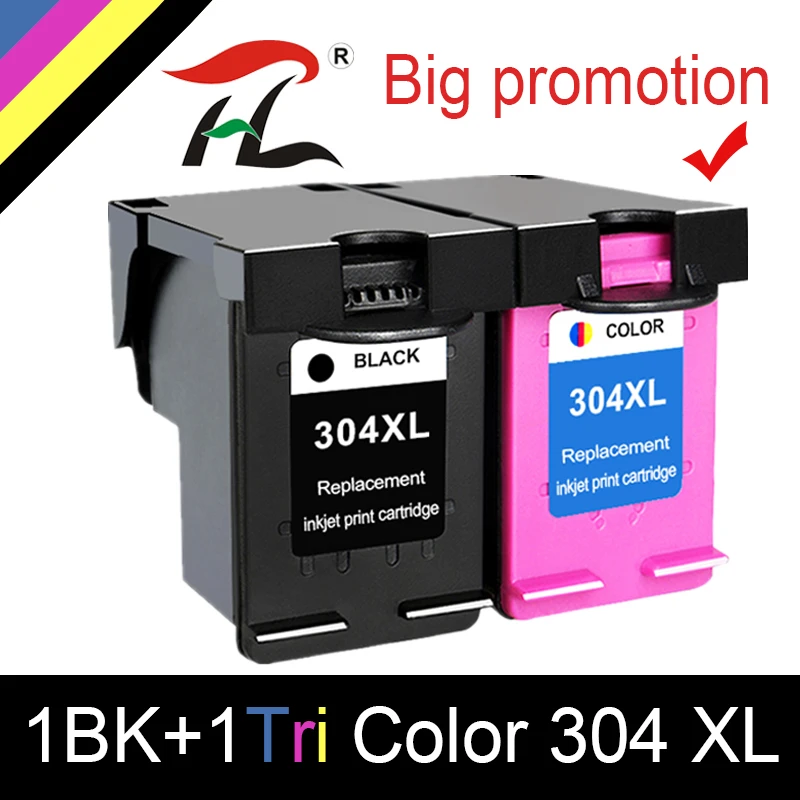 Чернильный картридж YLC 304XL новая версия для hp 304 xl deskjet envy 2620 2630 2632 5030 5020 5032 3720