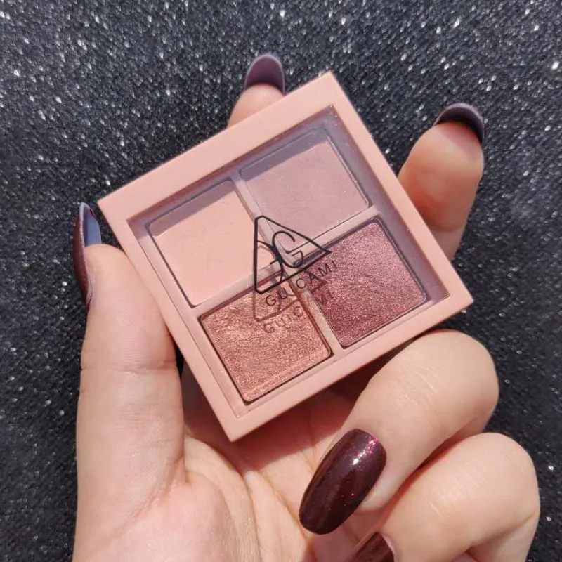 Новинка 2020 очаровательные тени для век 4 цвета палитра макияжная матовые