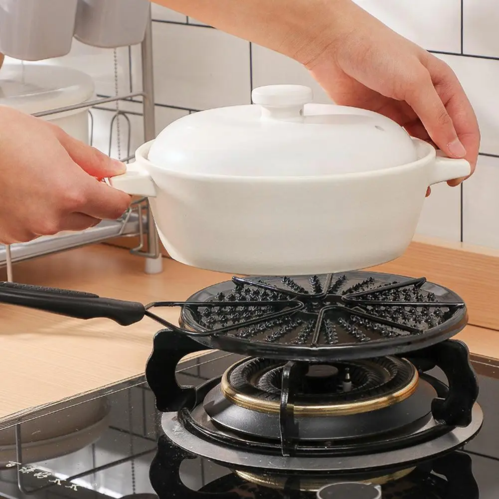 

Плита теплопроводности противень анти-горящий черный коврик для кастрюли кухонная тарелка газовый энергосберегающий горячий нескользящи...