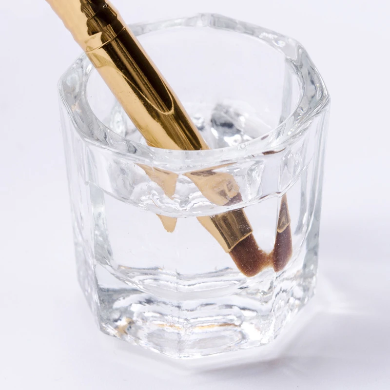 1/2/5 шт Нейл-арт Стекло с украшением в виде кристаллов чаша Dappen акриловый