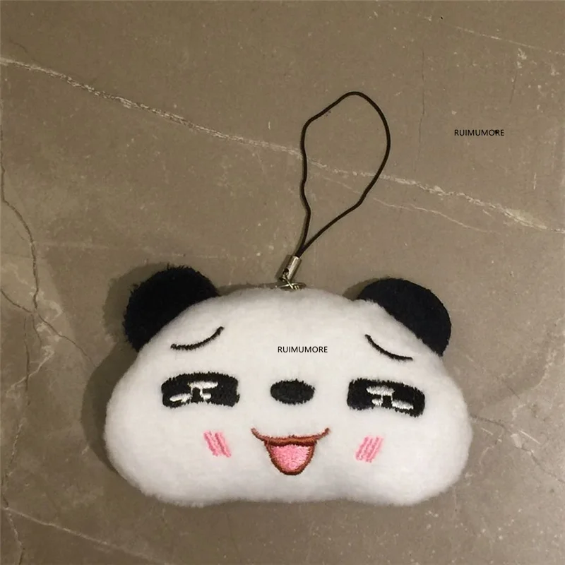 Милая плюшевая игрушка с 6 лицами-новая маленькая панда 5 см Подарочный Брелок для