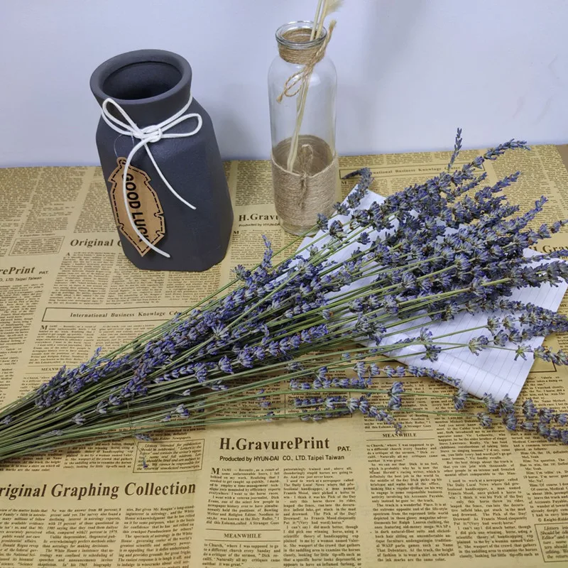 

80g Dried Natural Flower Provence High Quality Lavender Room Wedding Party Home Decor DIY Lmmortal Flower Garden Living