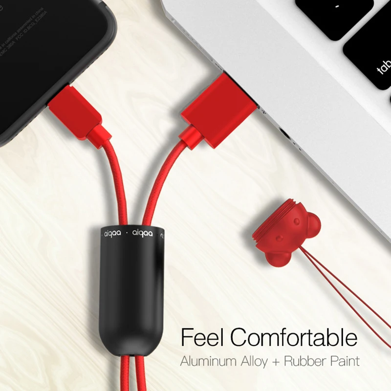 Портативный usb-кабель для iPhone, Xiaomi, samsung, 3A, быстрая зарядка, синхронизация данных, Тип C, кабели для телефонов, кожаный брелок, кабель Micro USB C