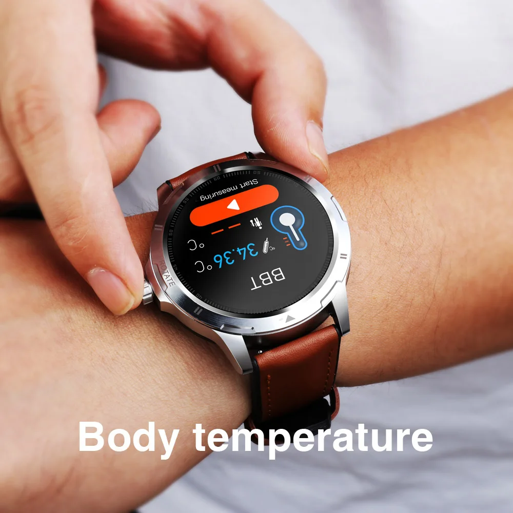 k 15 new smart watch men thermometer multi dial full touch screen smartwatch for android ios phone sports fitness tracker free global shipping