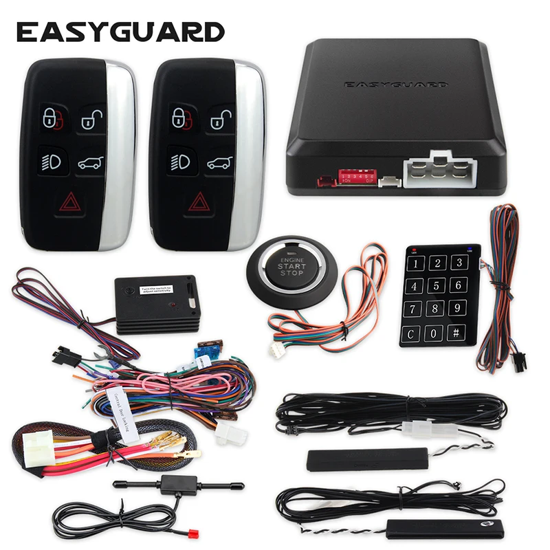 EASYGUARD охранная ПКЕ Автомобильная сигнализация для удаленного стартера
