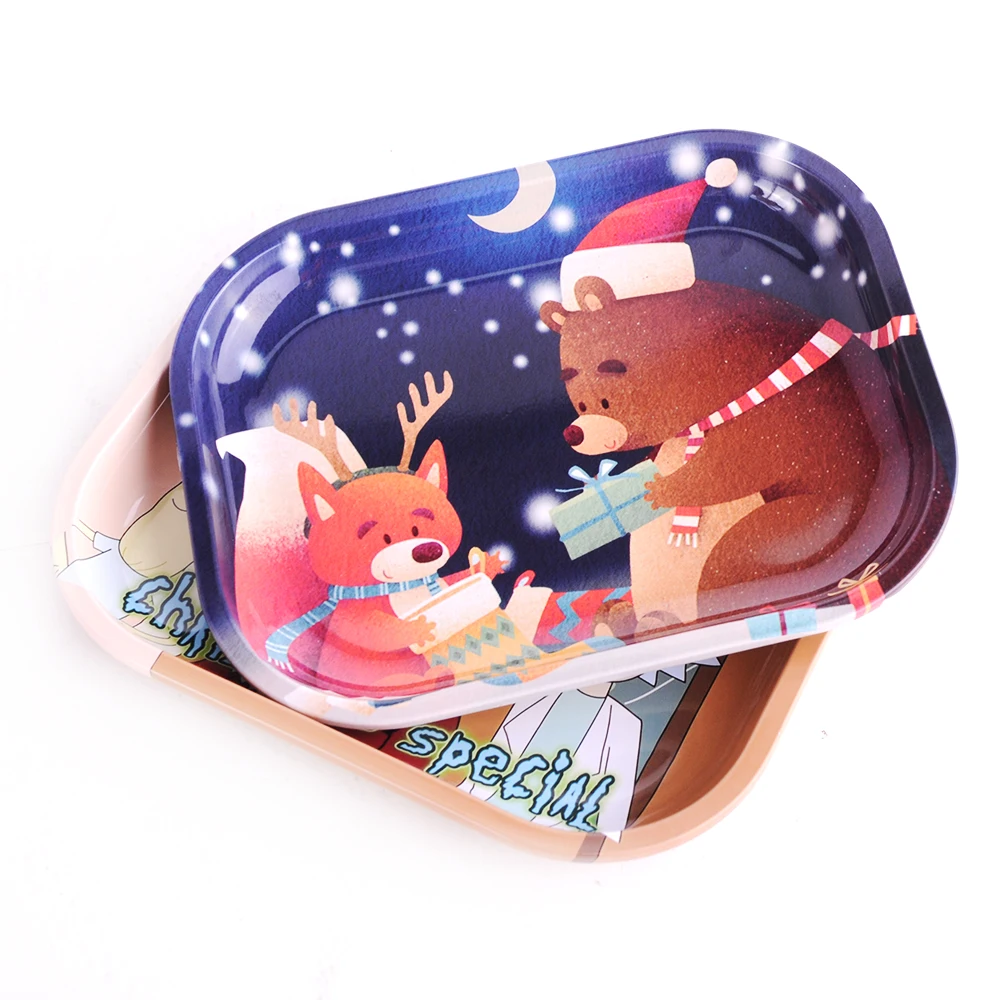 180*140 мм нержавеющая сталь табак ролл тарелка Ванильная пепельница для специй