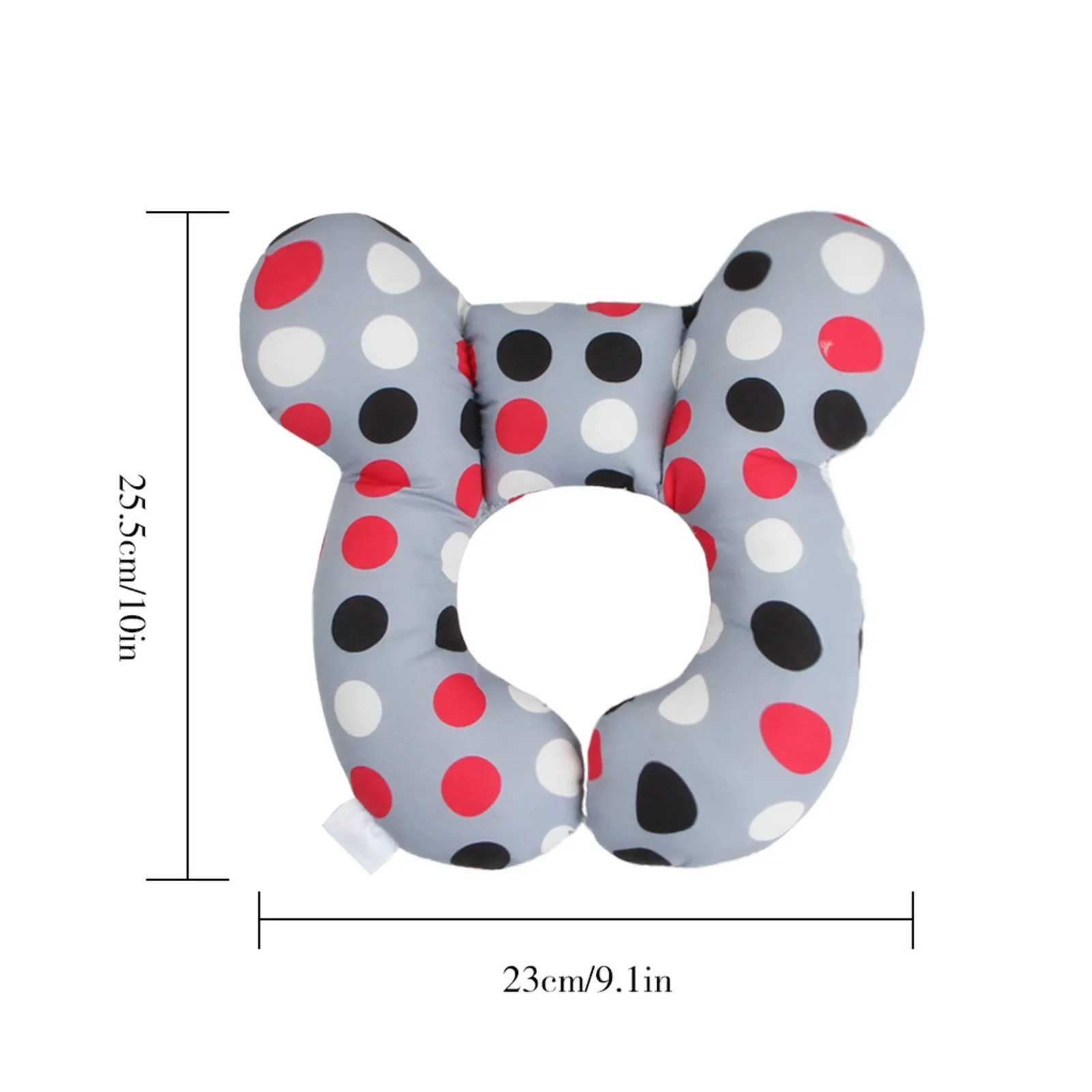 

Protective Travel Car And Neck Pillow Soft Neck Support Pillow Infant Baby Children Rest Cushion Cover Nursing Slipcover