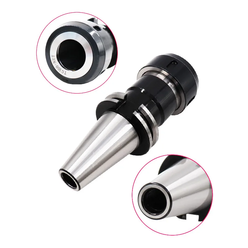 Патроны цанговые CAT40 TG100 4 дюйма 1 шт. высокоточный держатель инструмента 0 0001 с V