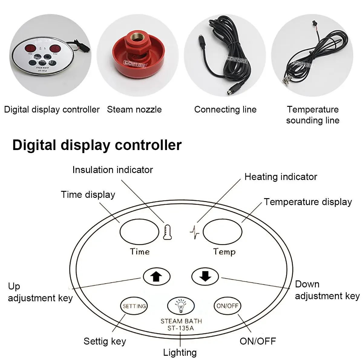Парогенератор 3 кВт/4 5 кВт Паровая Ванна для сауны домашняя сауна спа-машина