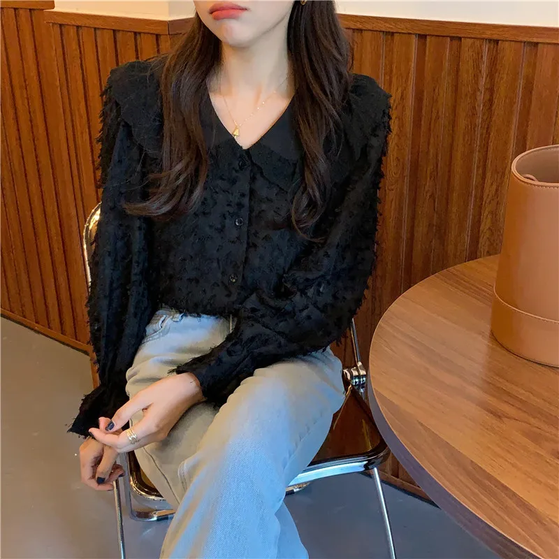 

New Spring Vintage Cotton Shirt Female Oversize Womens Long Sleeve Girls Blouse Summer Plus Size Women Blouses Femme Blusas