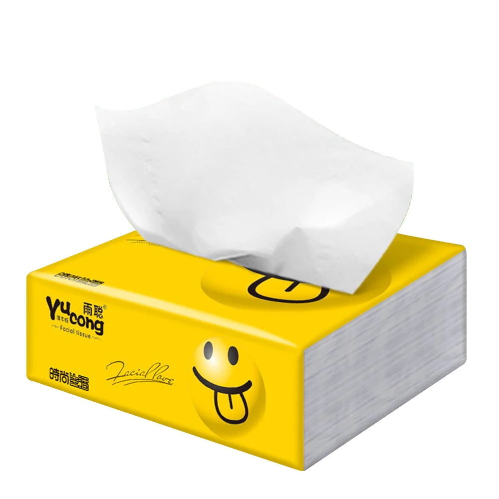 Оригинальная древесная целлюлозная бумага 4 слоя мягкой бумаги в рулонах