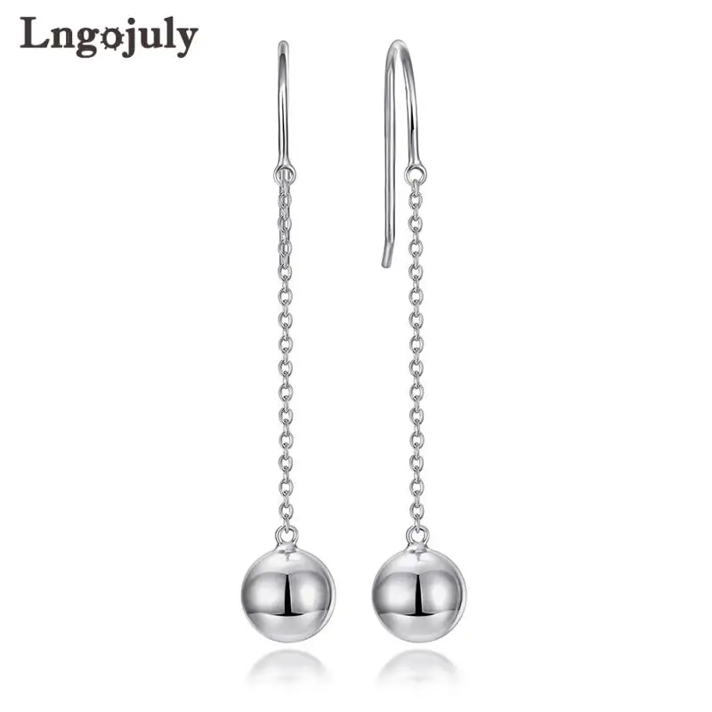 

Women Earrings 100% 925 Sterling Silver Fine Jewelry Fish Drop Earrings For Women Bride Wedding Party Silver 925 Jewelry Gifts
