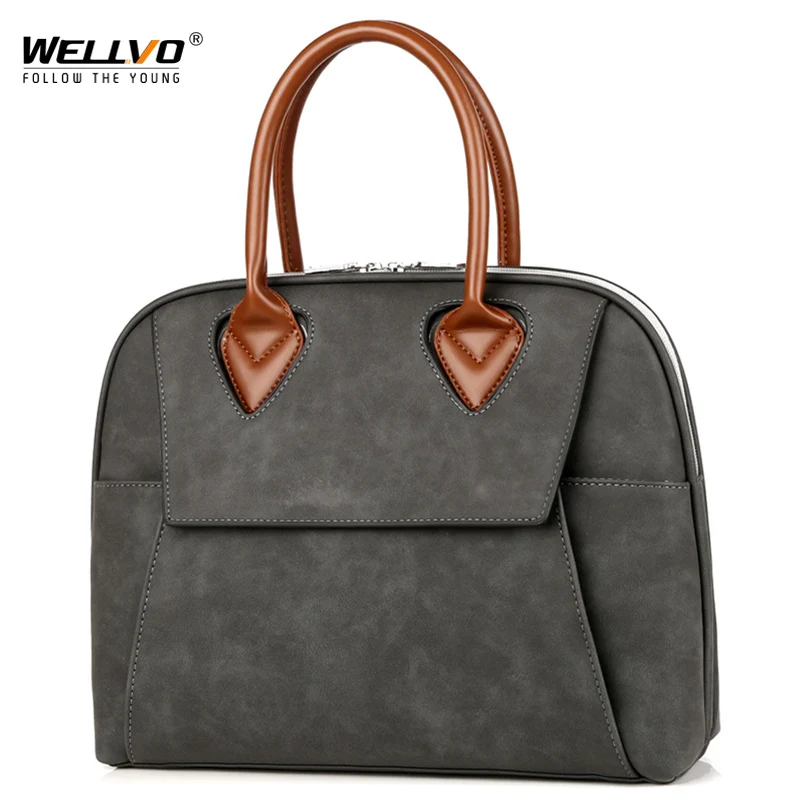

Men Women Large Briefcases 14 15.6 Inch PU Leather Laptop Bag Business Travel Handbags Shockproof Notebook Bags 2021 New XA729Z