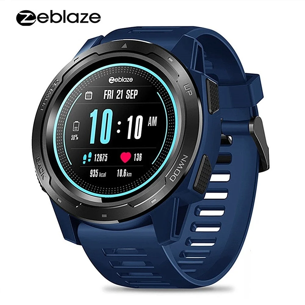 

Zeblaze VIBE 5 Smart Watch Waterproof Heart Rate Long Battery Life 1.3" IPS Screen Multi-sports Modes Fitness Tracker Smartwatch