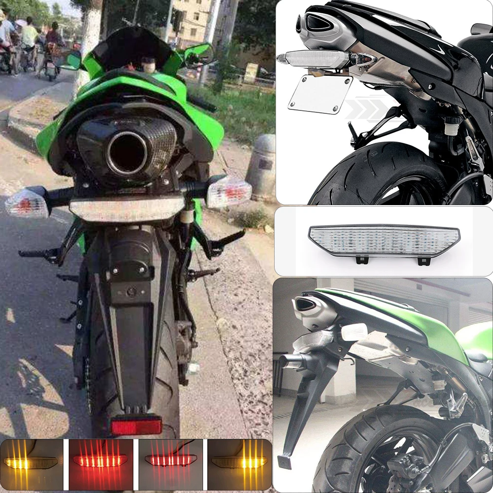 LED Tail Brake Turn Motorcycle Signals Light Rear Lights For YAMAHA FZ-09 FJ09 MT-09 Tracer FZ-10 MT-10 |