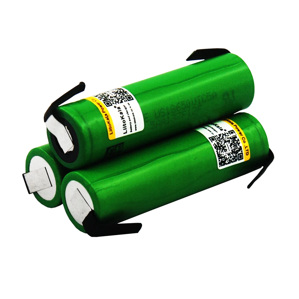 Liitokala Original battery For Sony 18650 VTC5A 2600mAh 3.6V High Drain 40A Li-ion Battery for vape E-cigarette Flashlight US186 |