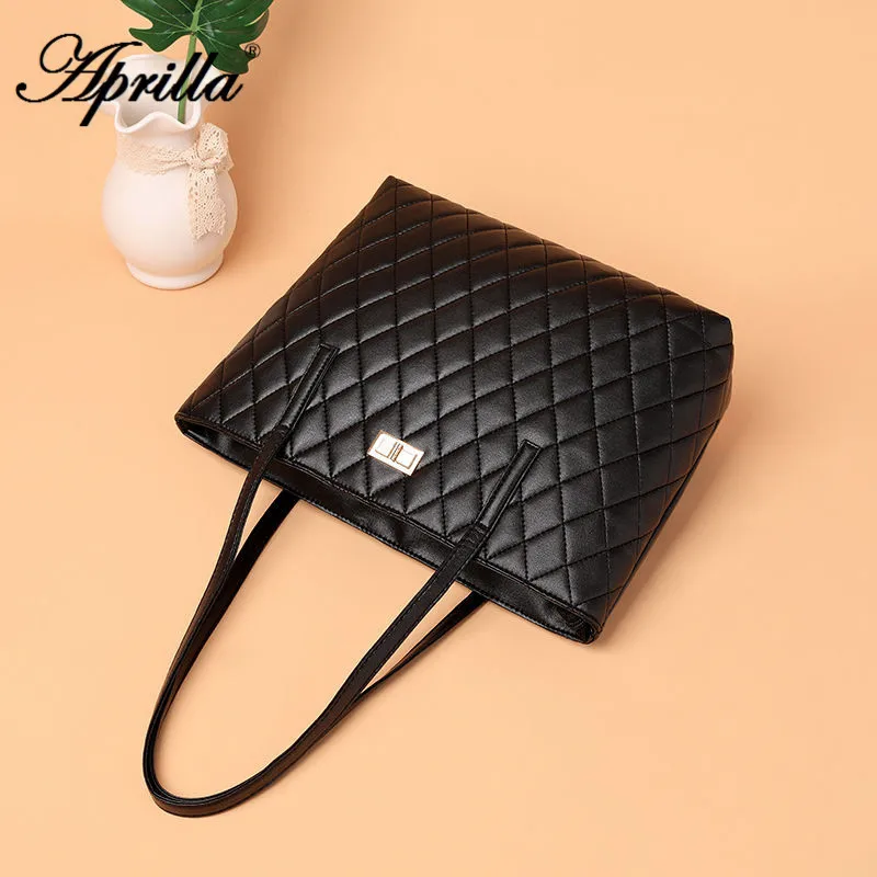 Aprilla tote сумки на плечо для женщин Повседневная сумка мягкие сумки женские большие сумки PWDL15