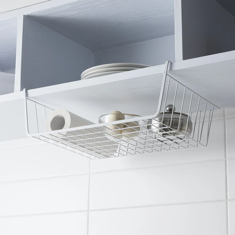 ОРЗ металлическая корзина для хранения Кухня шкаф Органайзер держатель стойка