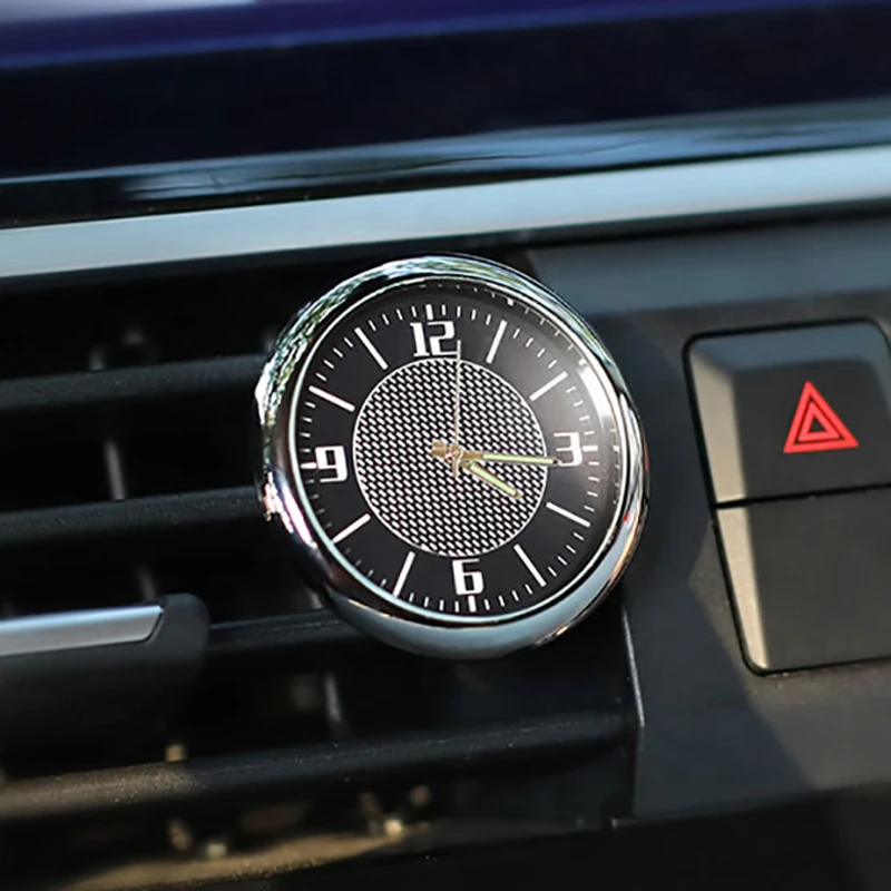 Автомобильные кварцевые часы розетка Автомобильный интерьер ароматизатор