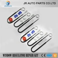 

Комплект для ремонта стеклоподъемника автомобиля, 2 комплекта для Renault Laguna II 2 2001 - 2007 4/5-дверей, передних левых и правых 8200000937/938