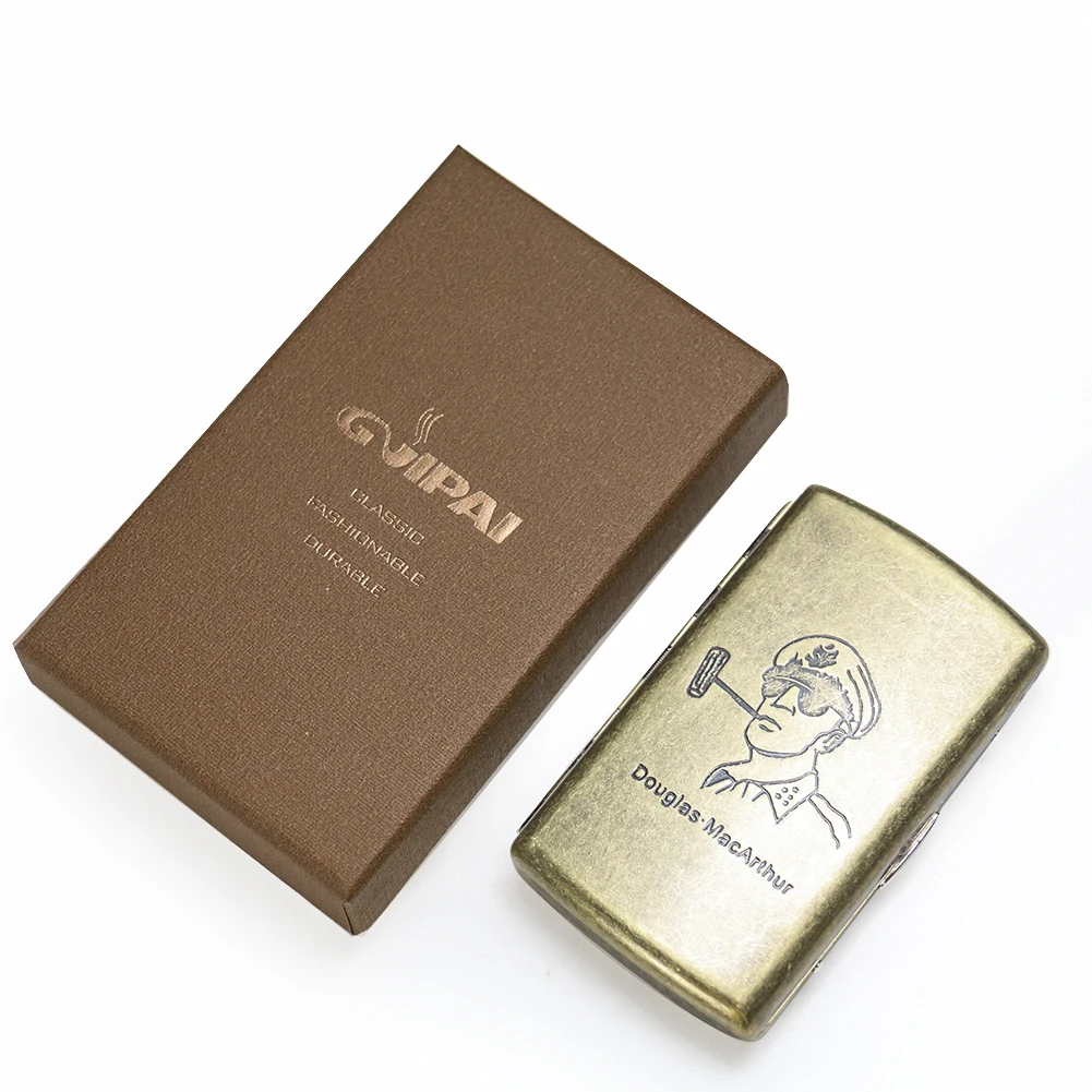 Чехол для сигареты 12 палочек в подарочной коробке чехол сигарет Макартура