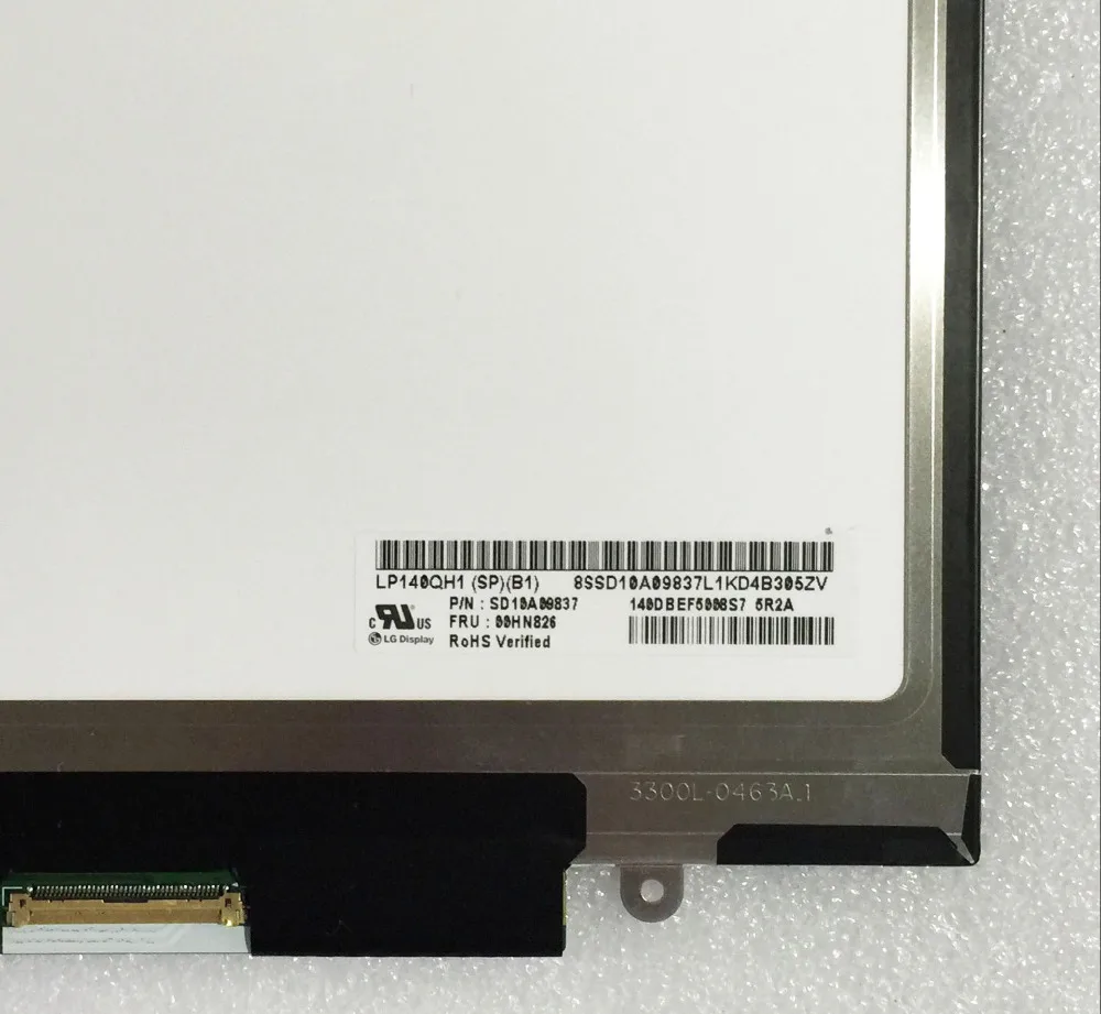 14 0 &quot2560X1440 IPS матрица LP140QH1 SPB1 (SP)(B1) FRU 00HN826 ноутбук ЖК экран 40 контактов дисплей