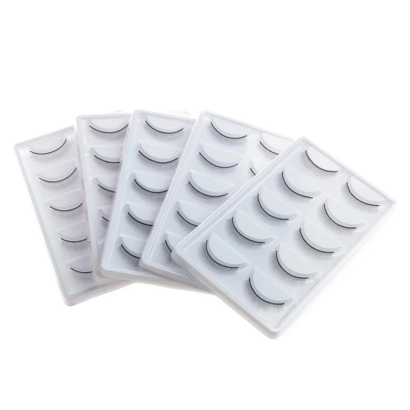 Накладные ресницы Лидер продаж 10/20 шт./набор мягкие натуральные тренировочные