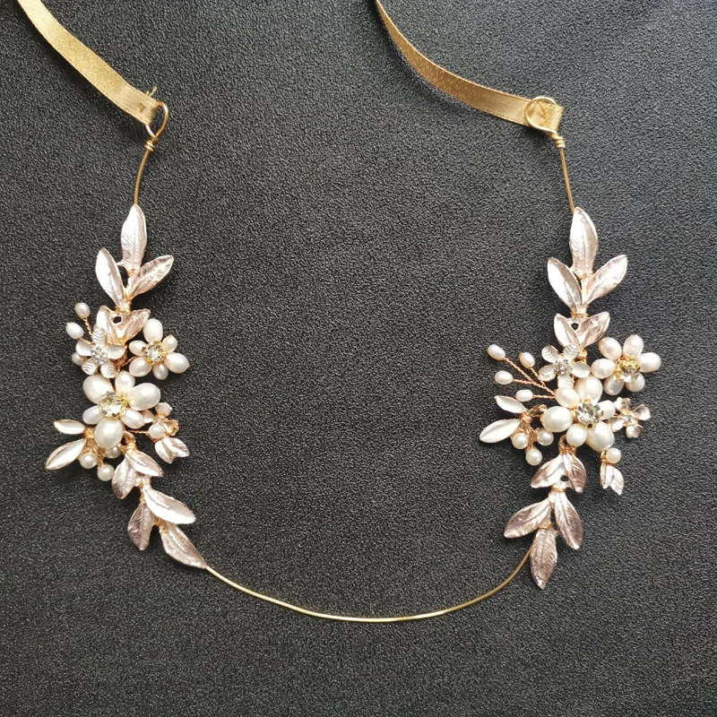 Свадебные аксессуары для волос с пресноводным жемчугом и кристаллами | Украшения