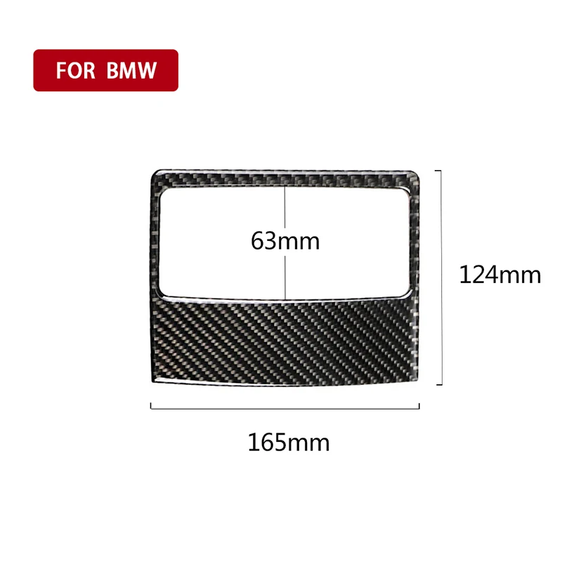 

Carbon Fiber Car Rear Air Conditioning Outlet Panel Frame Trim Decoration for BMW E90 3 Series 2005-2012 320i 325i Combination