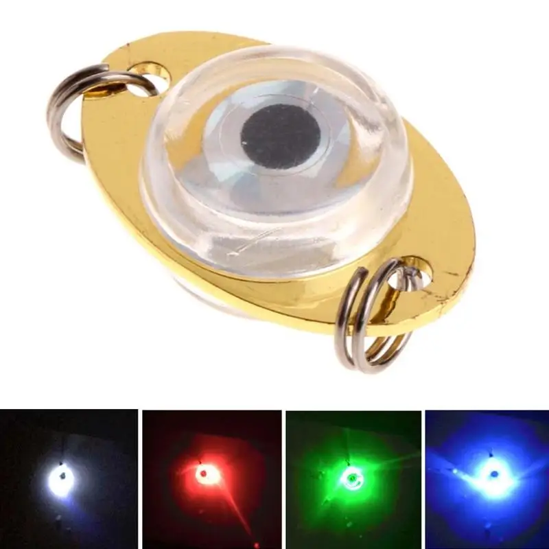 1 шт. Мини светодиодный водонепроницаемый светильник для рыбалки подводная ловля