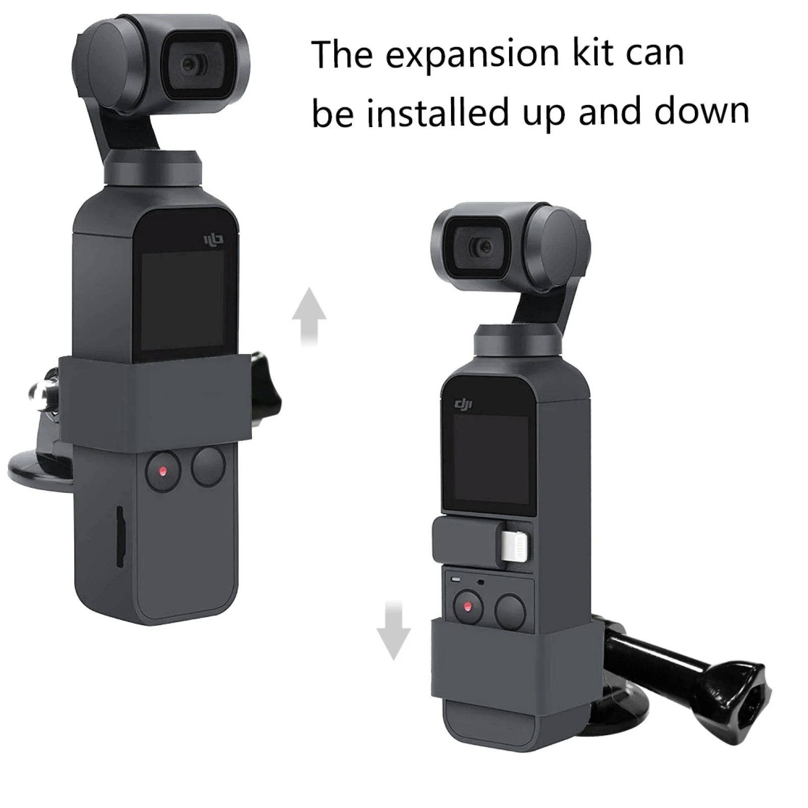 PULUZ Expansion Bracket Frame with Adapter &amp Screw for DJI OSMO Pocket / 2 Camera Accessories | Электроника