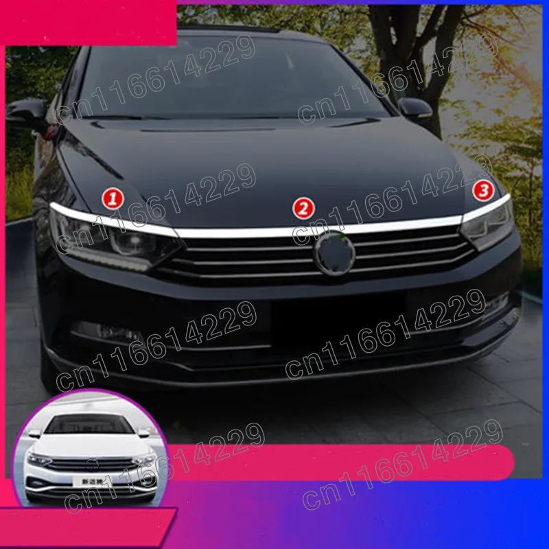

Передняя крышка для VW Volkswagen Passat B8, вариант 2017 2018 2019-2021, решетка для гриля, молдинговая крышка, отделка для бара, украшение, сетка