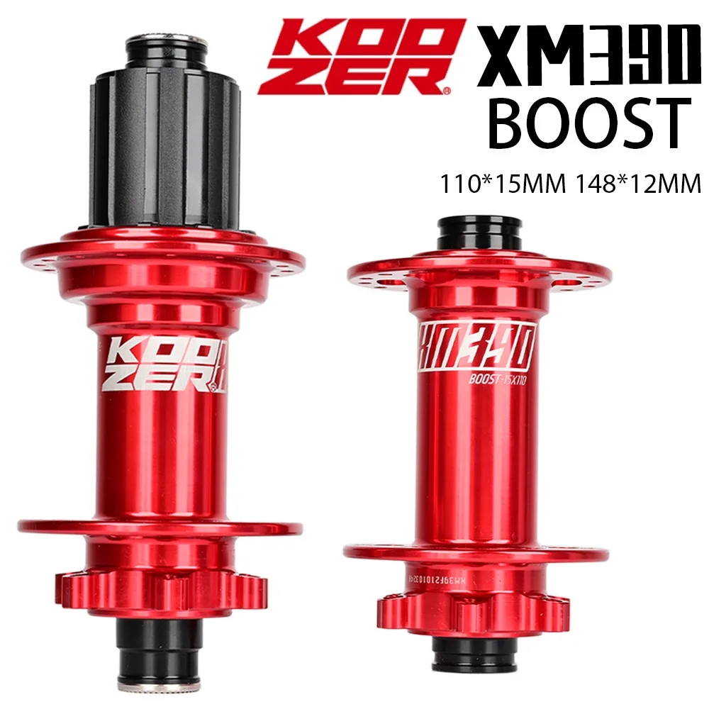 Ступица для велосипеда KOOZER XM390 4 подшипника ступица горного 6 болтов 15x110 12x148 Micro