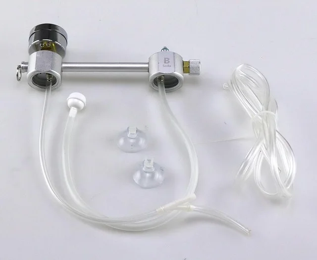 Аквариум DIY CO2 генератор системы комплект с регулировкой потока воздуха давления воды завод рыбы AquariumCo2Valve диффузор - Цвет: Package A